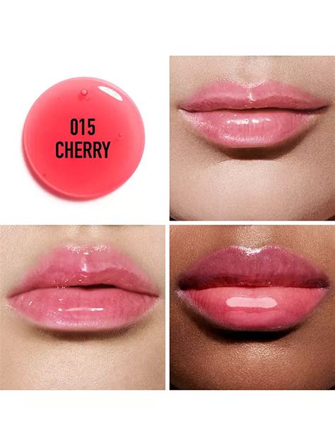 dior black cherry lip oil